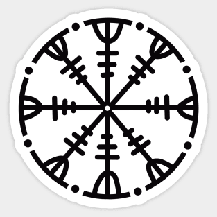 Aegishjalmur Nordic Symbol Sticker